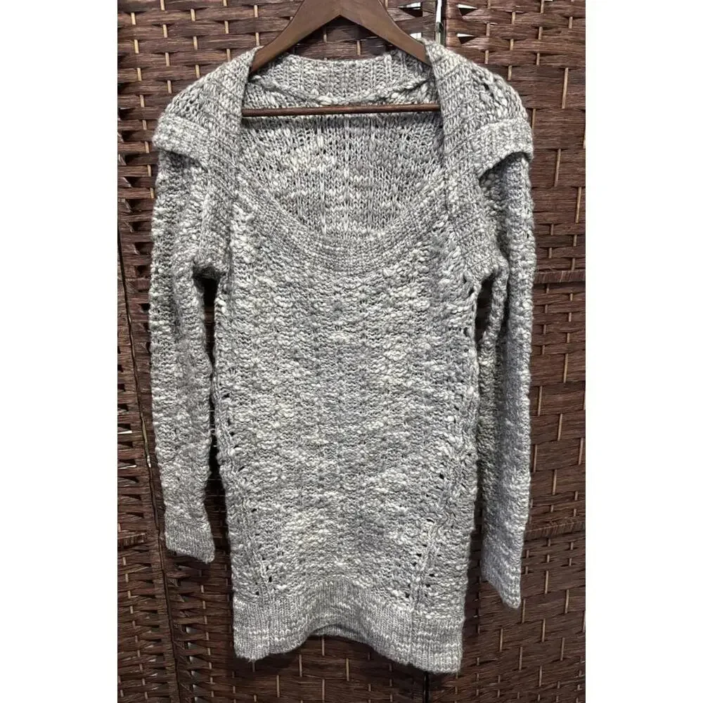 Womens Sweater Dress Size S P/s Small  Alpaca‎ Wool Blend Chunky Y2K Loose Knit